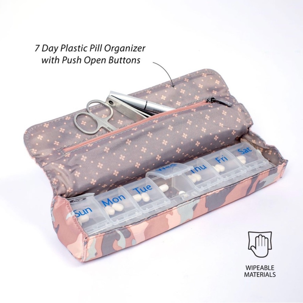 Lug Choo Choo XL Pill Case and Cover. Butterfly Grey. NWOT - Picture 8 of 8
